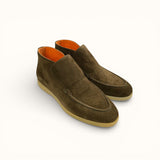 Andora - Camouflage Green Suede - Size 40