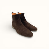 Chelsea - Dark Brown Suede - Size 43