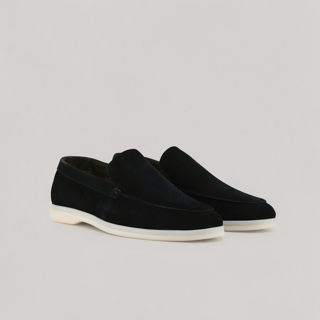 Capri - Black Suede - Loafers