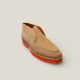 Savona Country -Cappuccino Suede on Orange Sole - size 42