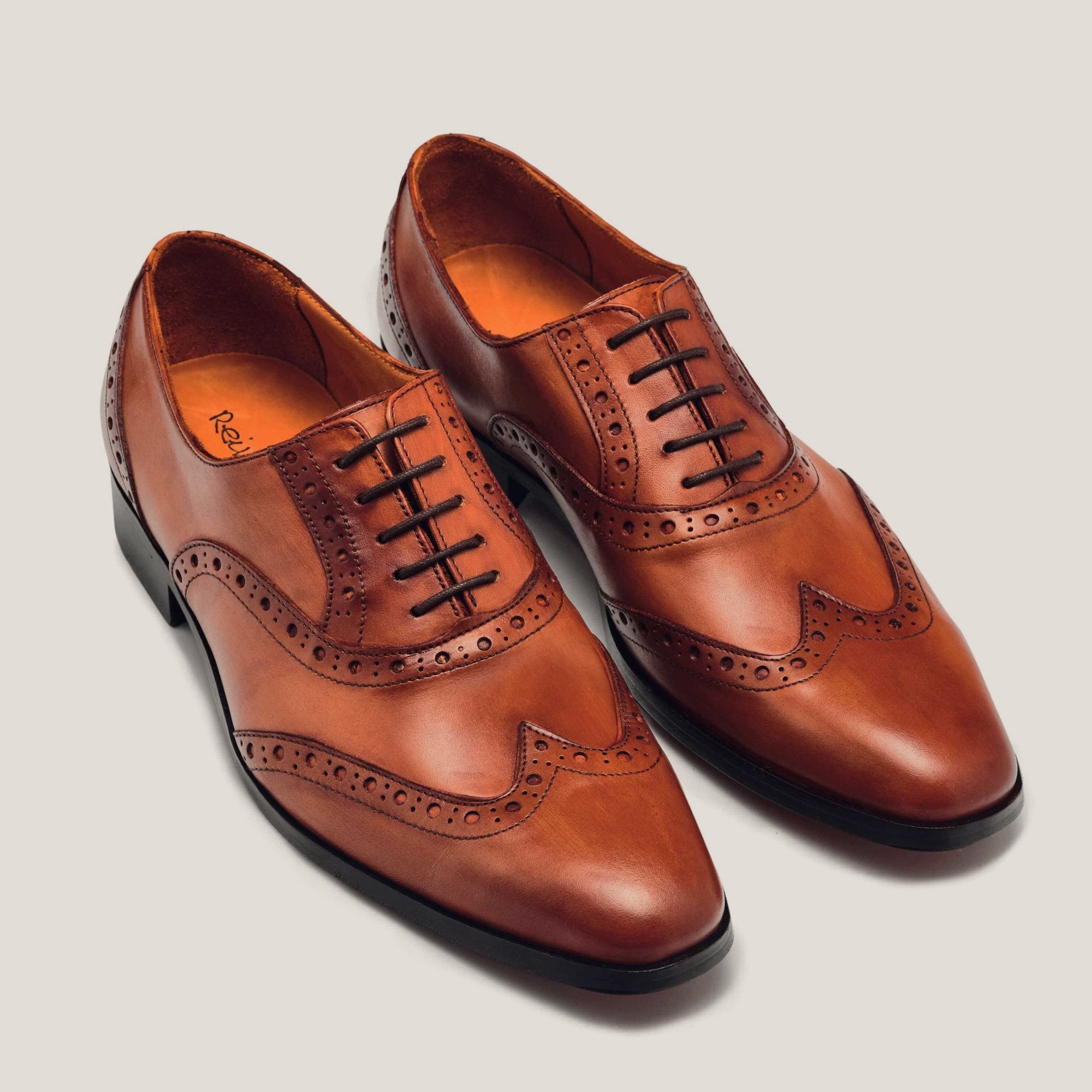 Basel Cognac Antique - Reinhard Frans - Lace - up