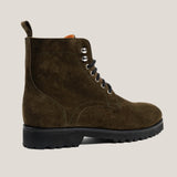Bolzano24 - Camouflage Green - Suede Boots