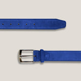 Suede Belt - Bright Blue