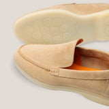 Capri - Cappuccino Beige Suede - Loafers