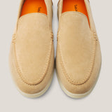 Capri - Cappuccino Beige Suede - Loafers