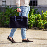 Capri - Dark Brown Suede - Loafers