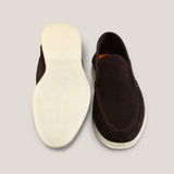 Capri - Dark Brown Suede - Loafers