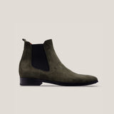 Chelsea - Camouflage Green Suede - Chelsea Boots