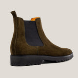 Chelsea Country - Camouflage Green Suede - Chelsea Boots