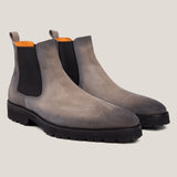 Chelsea Country - Taupe Grey (dodo) Suede - Chelsea Boots