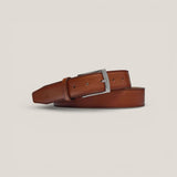 Leather Belt - Cognac Brown