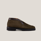 Lecco Country - Camouflage Green Suede - Chukkas