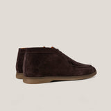 Lecco - Dark Brown Suede - Chukkas