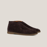 Lecco - Dark Brown Suede - Chukkas