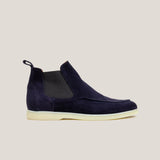 Livorno - Dark Navy Suede - Chelsea Boots