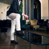 Monte Carlo - Dark Brown Suede - Double Monk Shoes