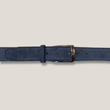 Suede Belt - Ocean Blue