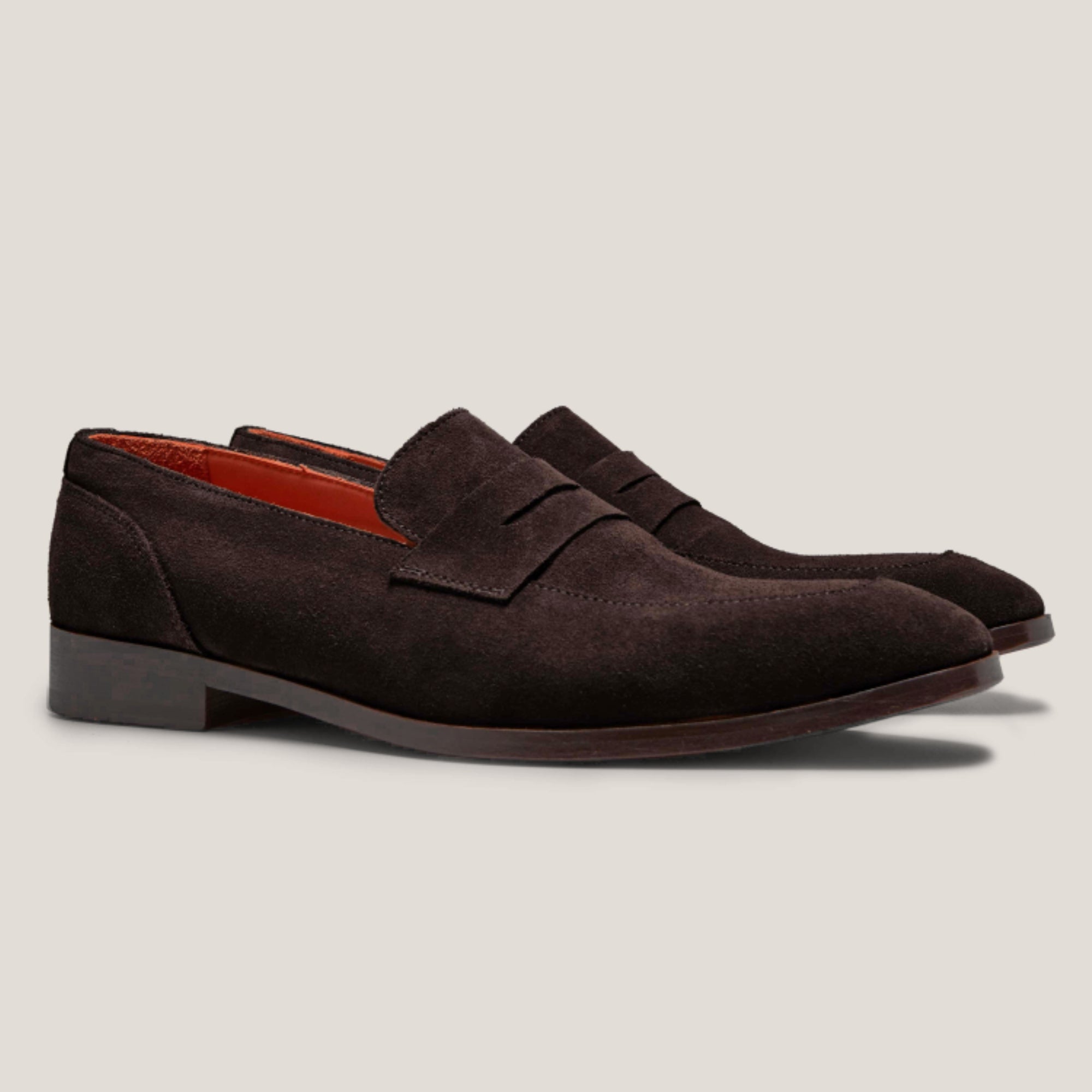 Porto Dark Brown Suede - Reinhard Frans - Loafers