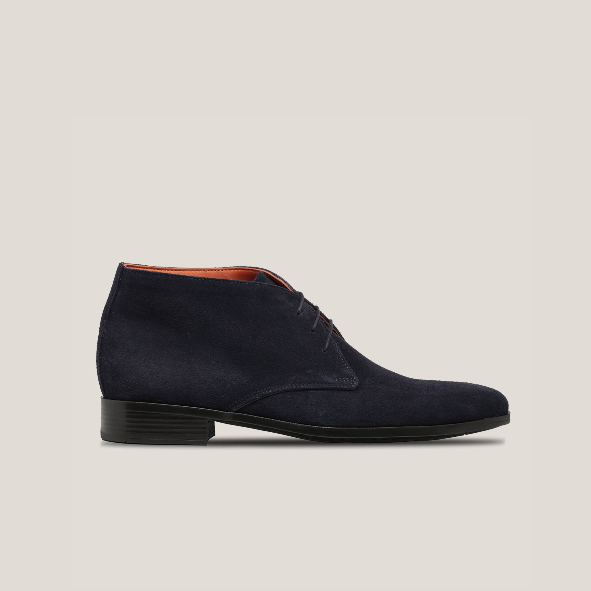 Prague - Dark Navy Suede - Chukka Boots