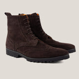 Ravenna - Dark Brown Suede - Boots
