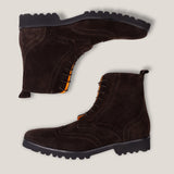 Ravenna - Dark Brown Suede - Boots