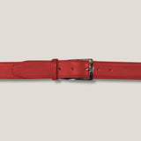 Leather Belt - Red Patina