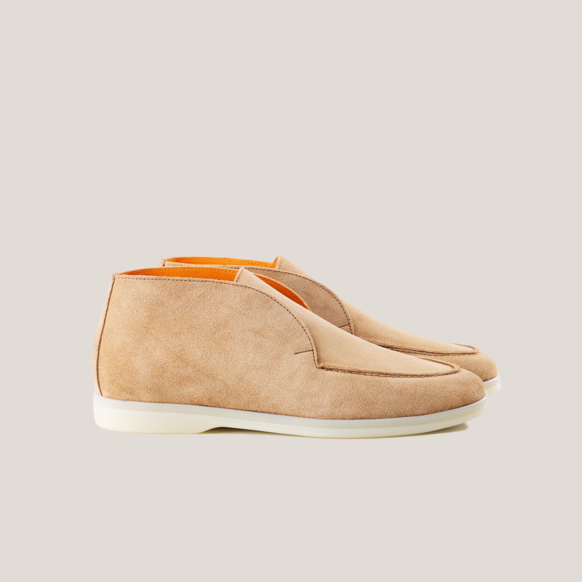Savona - Light Beige Suede - Loafers