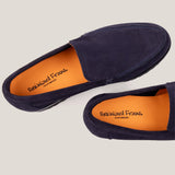 Trento - Dark Navy Suede - Loafers